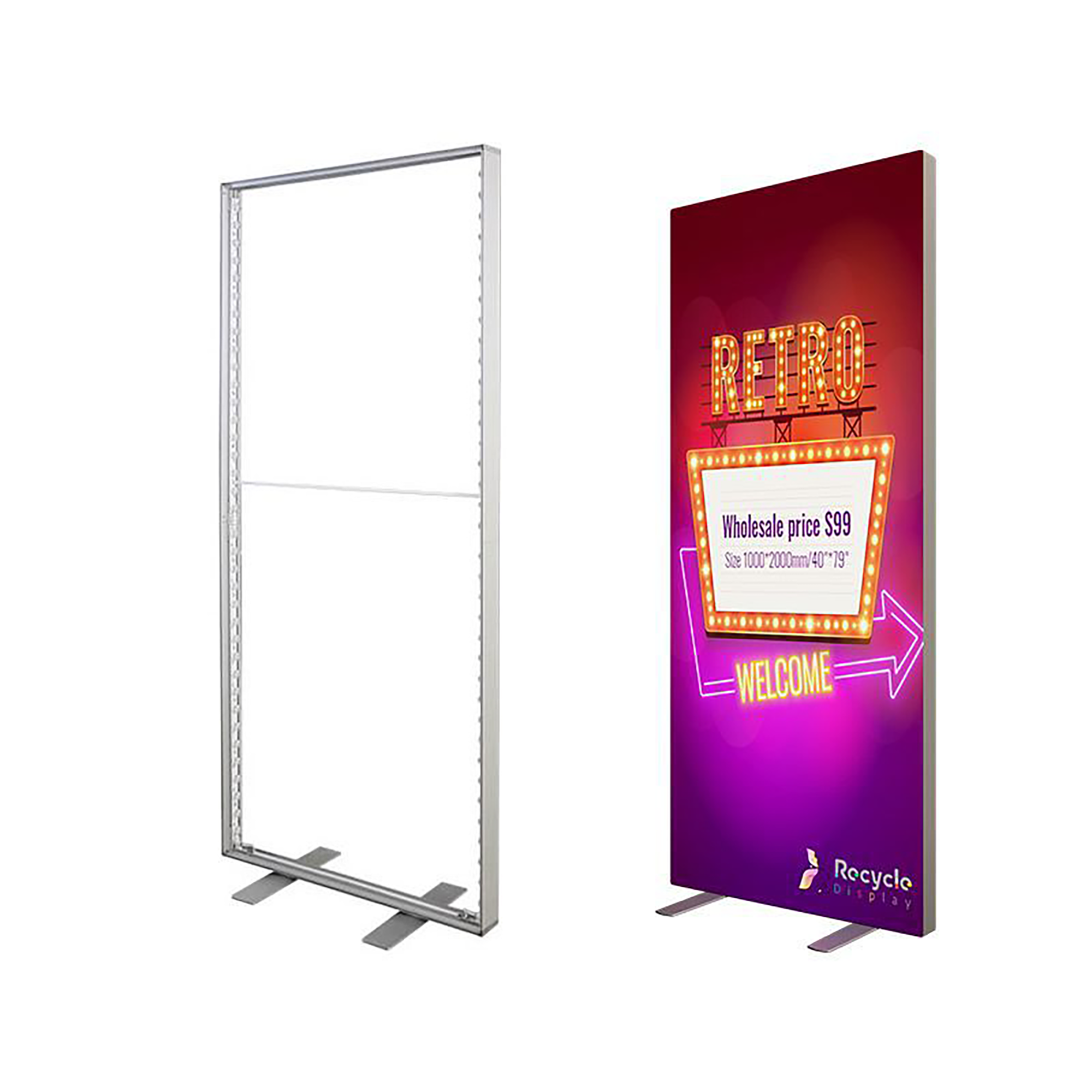 Ultra Thin LED Lightboxes – Slim, Modern, Customizable, Energy-Efficient, Indoor/Outdoor Display for Stores, Restaurants, Cafes, Exhibitions, Offices