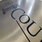 Stainless Steel Etched Signs | Custom Engraved Metal Plates for Business, Office & Outdoor Use