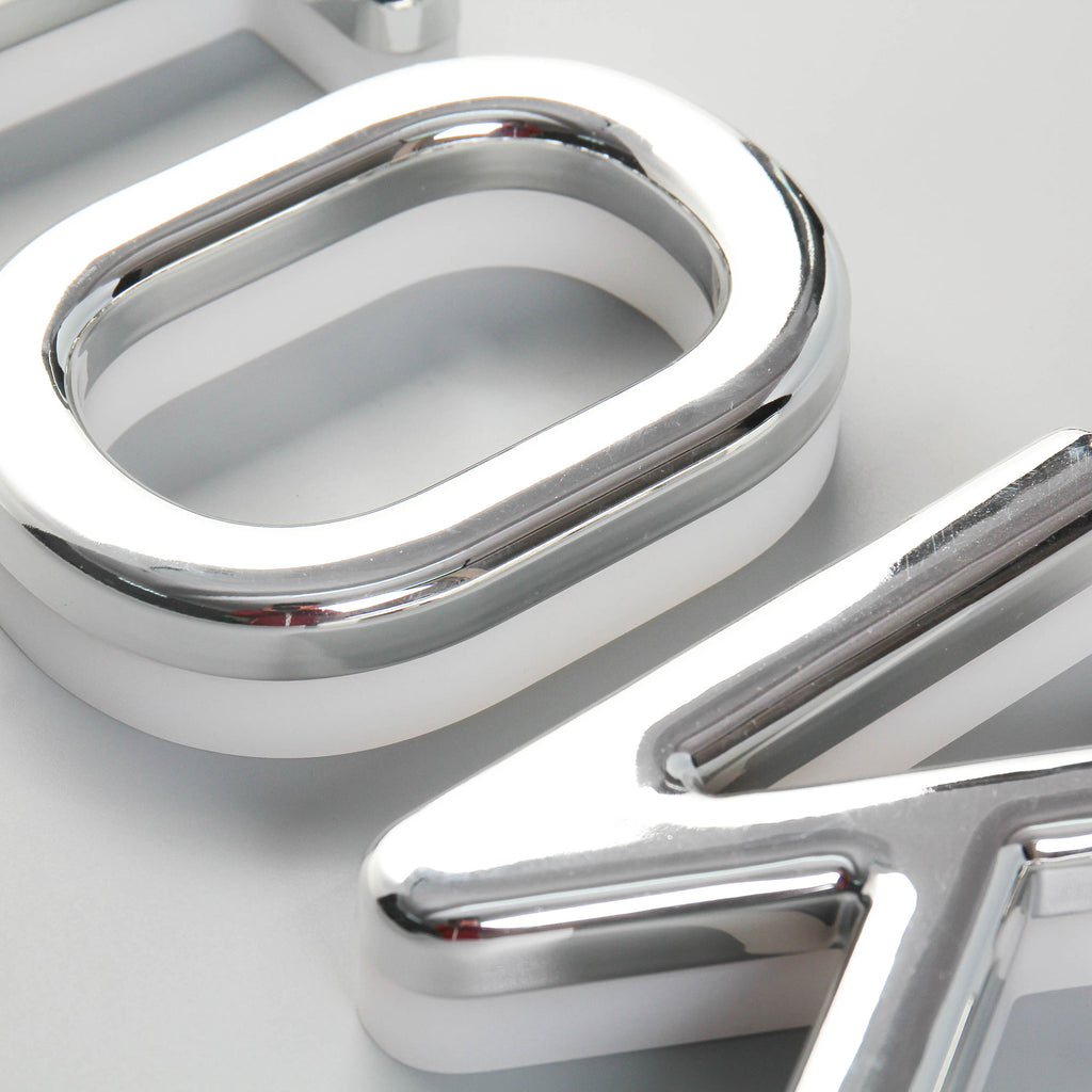 Custom Acrylic Coated Backlit LED Letters | 3D Illuminated Signage for Storefronts, Hotels, Restaurants & Offices