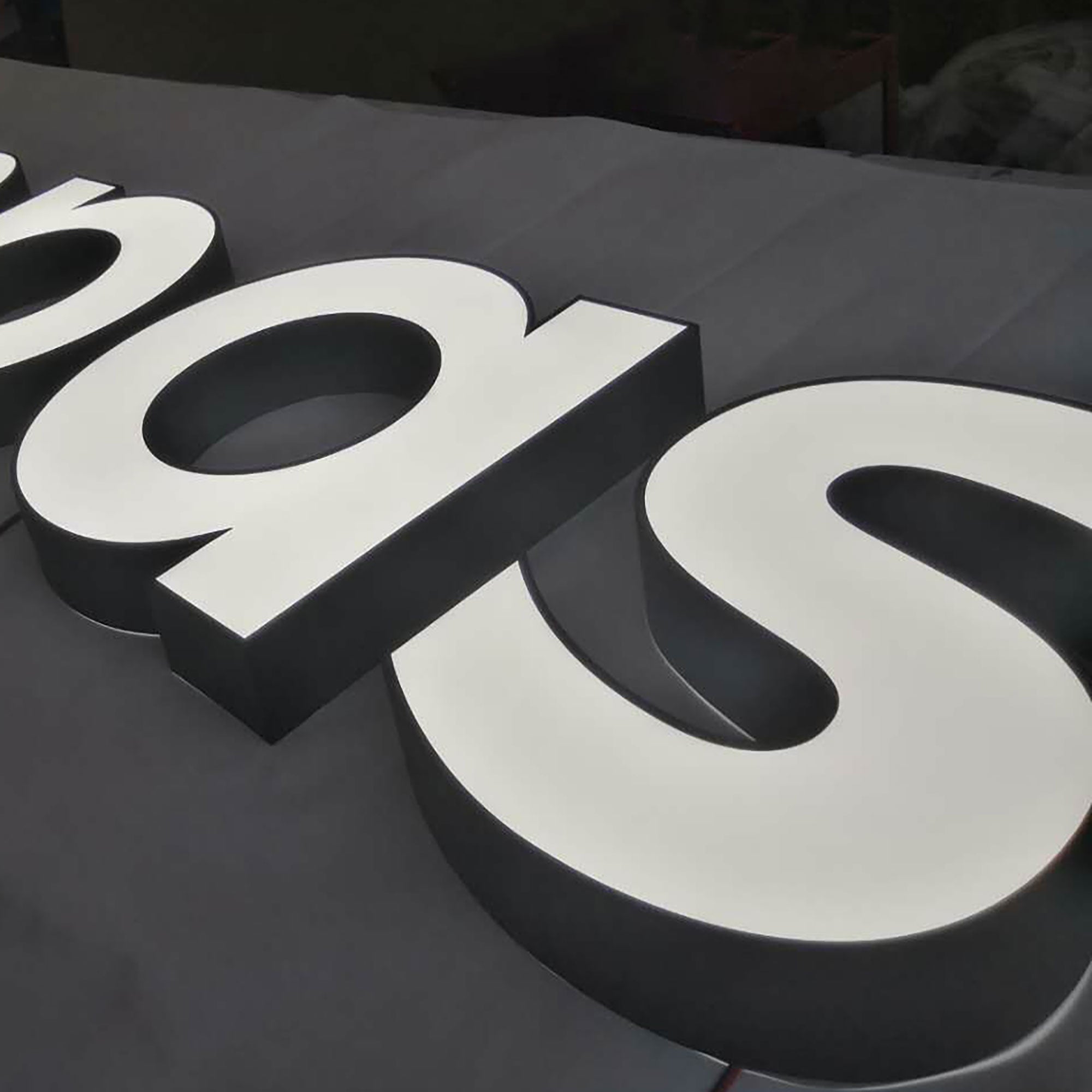 RGB LED SUS Channel Letter Lights  With Trimcap