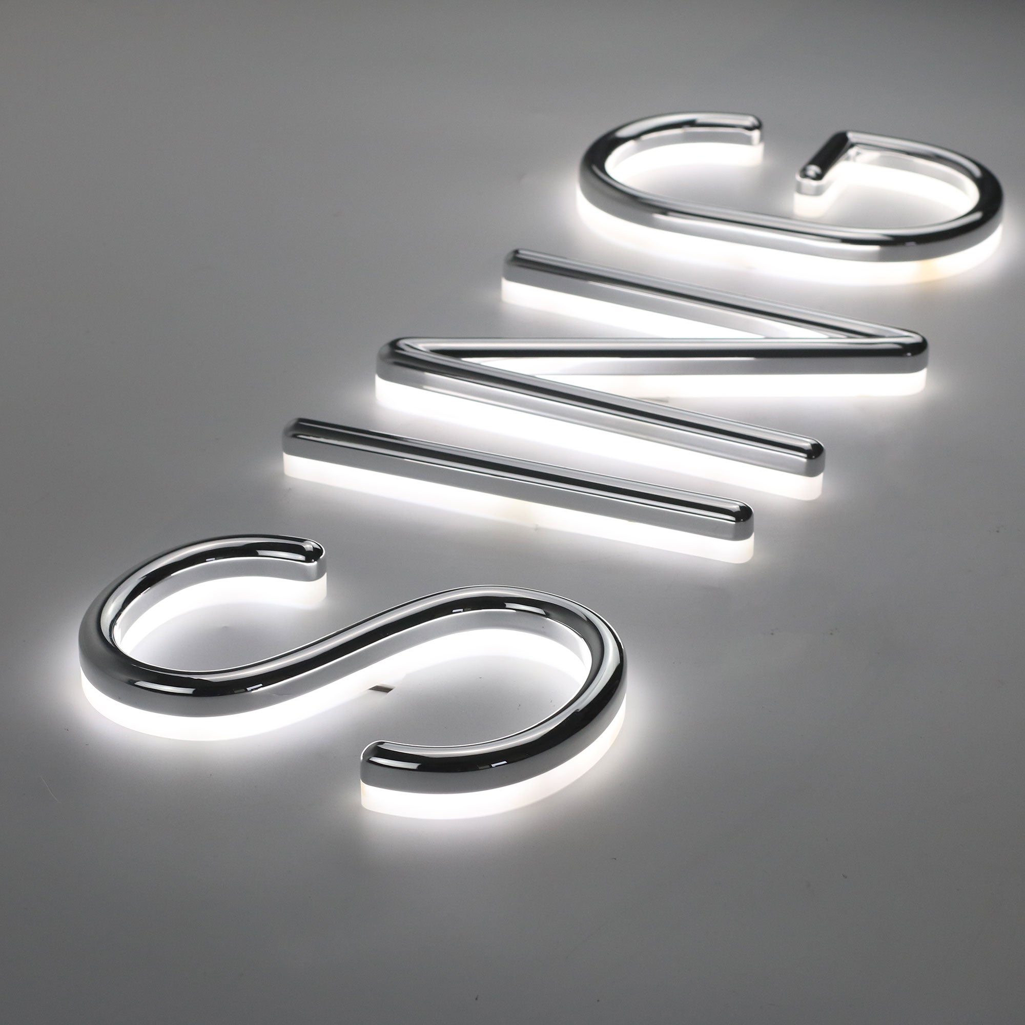 Waterproof Front-lit LED Channel Letters – Custom Business Signage, Acrylic Illuminated Letters for Shop, Office, and Outdoor Displays Main image