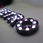 Waterproof Outdoor Marquee Letters Giant Size Stainless Steel Signage Color Painted Illuminated Channel Letters Sign