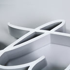 Ultra-Thin Mini Acrylic Letters | Front-Lit Slim LED Acrylic Signs | Custom Thin Line Logo Signage for Indoor Branding