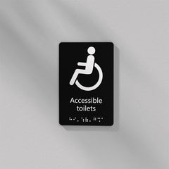 Custom Acrylic Braille Signs – Modern, Durable, Accessible, Indoor/Outdoor, Tactile Wayfinding for Offices, Hotels, Restaurants, Schools, Public Spaces