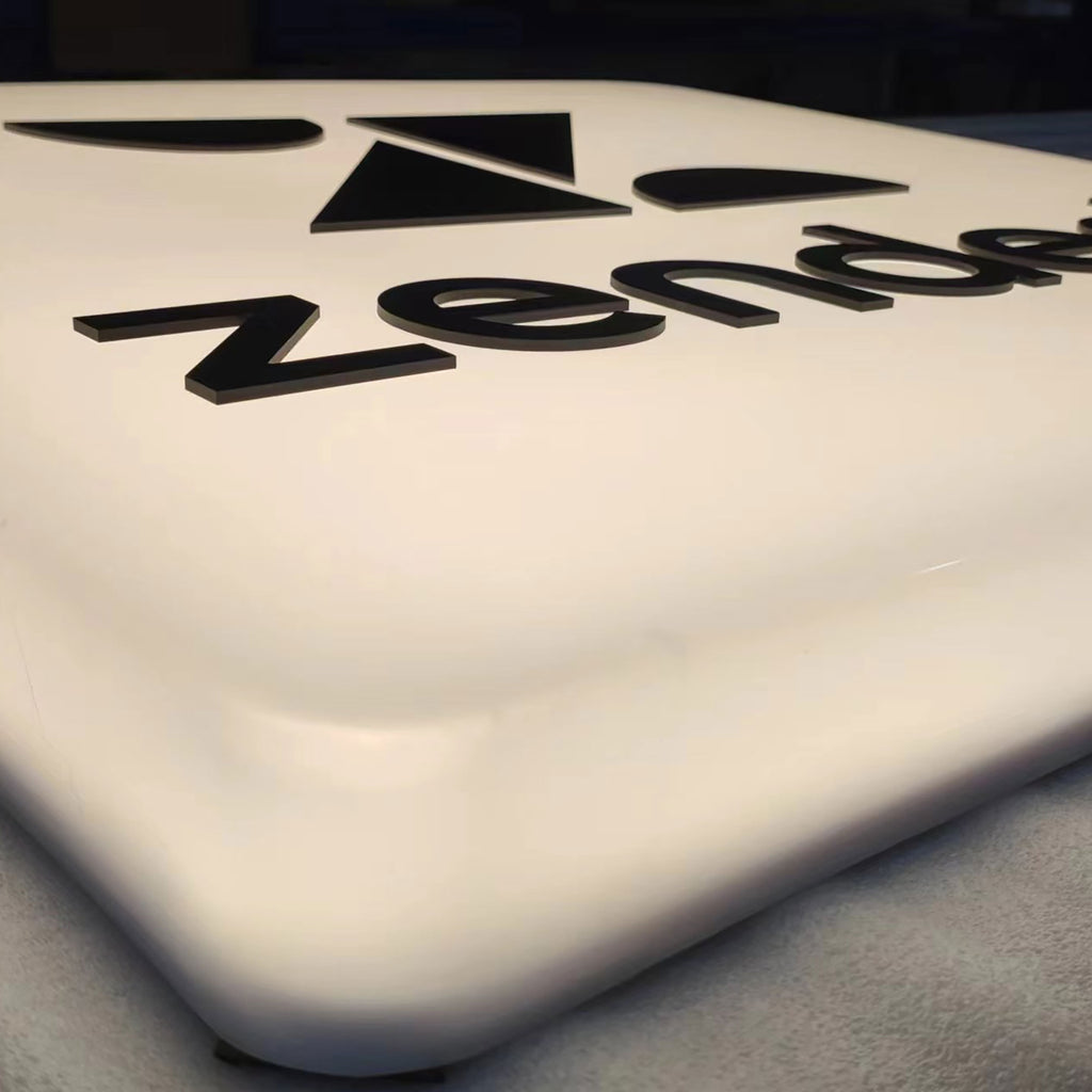 Led Custom Light Box, Rectangle Acrylic Light Box, Advertising Illuminate Sign, Outdoor Waterproof Light Box Sign, Full Illuminated Acrylic Lightbox Sign