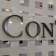 Custom Stainless Steel Etched Plates | Durable Engraved Metal Signs for Office, Hotel & Industrial Use