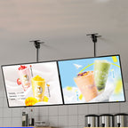 Hanging LED Ultra-Thin Light Box Aluminum Frame Poster Box Restaurant Menu Display Lightbox