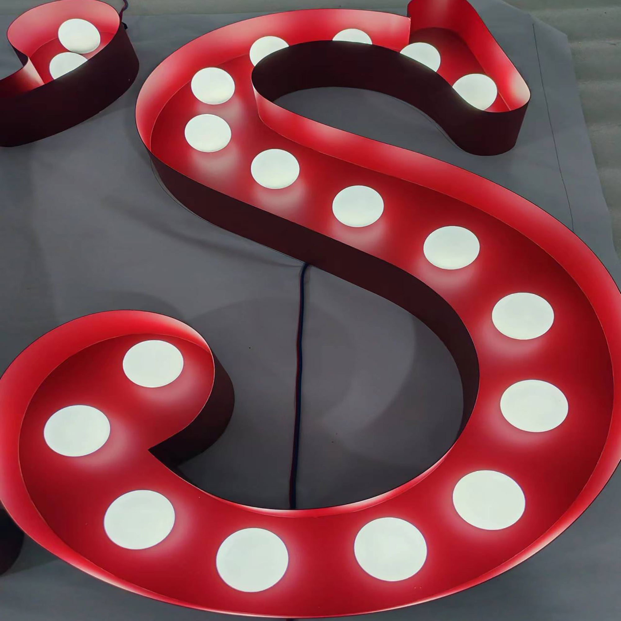 Custom 3ft 4ft 5ft 6ft Marquee Letters with LED Bulbs – Wedding Party Event Decorative Illuminated Letters Secondary image