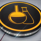 Custom Outdoor LED Lightbox Acrylic Illuminated Sign