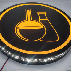 Custom Outdoor LED Lightbox Acrylic Illuminated Sign