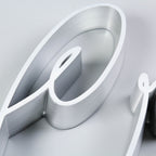 Ultra-Thin Mini Acrylic Letters | Front-Lit Slim LED Acrylic Signs | Custom Thin Line Logo Signage for Indoor Branding