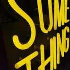 LED 3d logo custom signage luminous acrylic faux neon letters wall led business neon signs