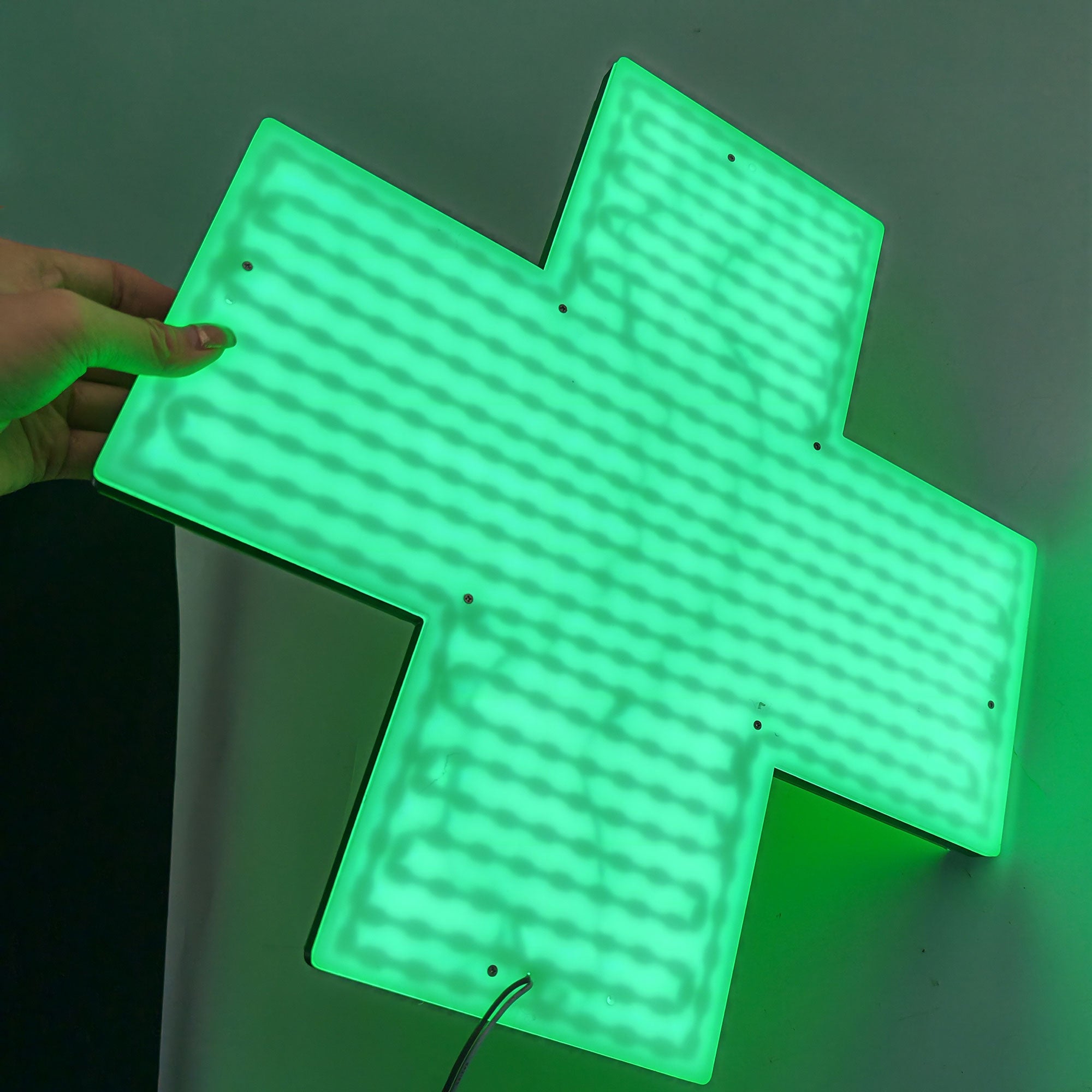 Medical Pharmacy LED Sign, Acrylic Logo Sign, Illuminated Logo Sign, Custom store Sign light box, Personalized Signage, Led Business Sign, Hospital Sign Main image