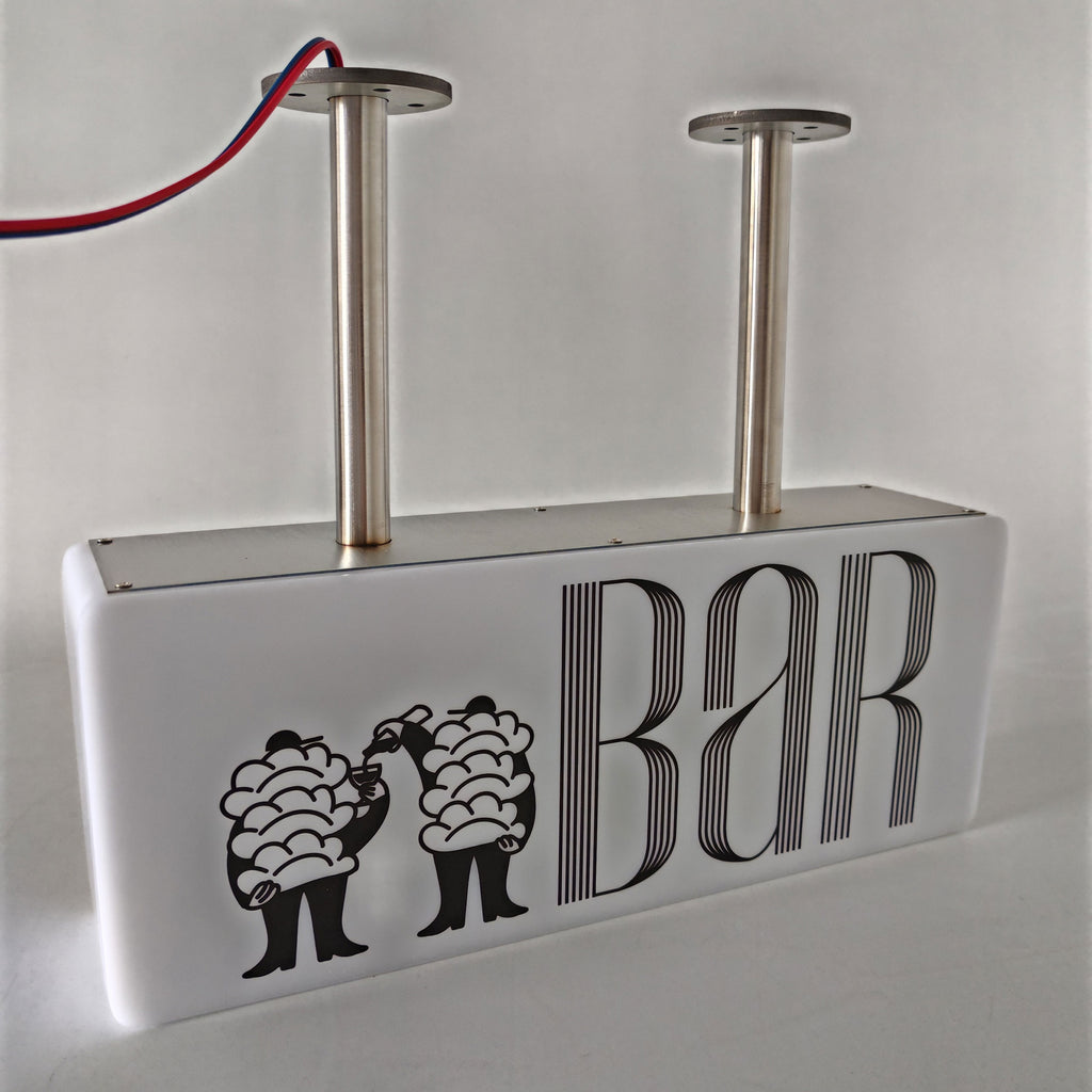 Led Light Box Signboard, Shop Front Signage, Rectangle Street Led Lighted Sign, Business Display Acrylic Light Box, Outdoor Wall Hanging Light Box