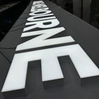 3D Frontlit Channel Letters, Custom Business Sign, Indoor Lobby sign, 3D Logo Sign, Personalized LED Signage, Custom Outdoor Signs