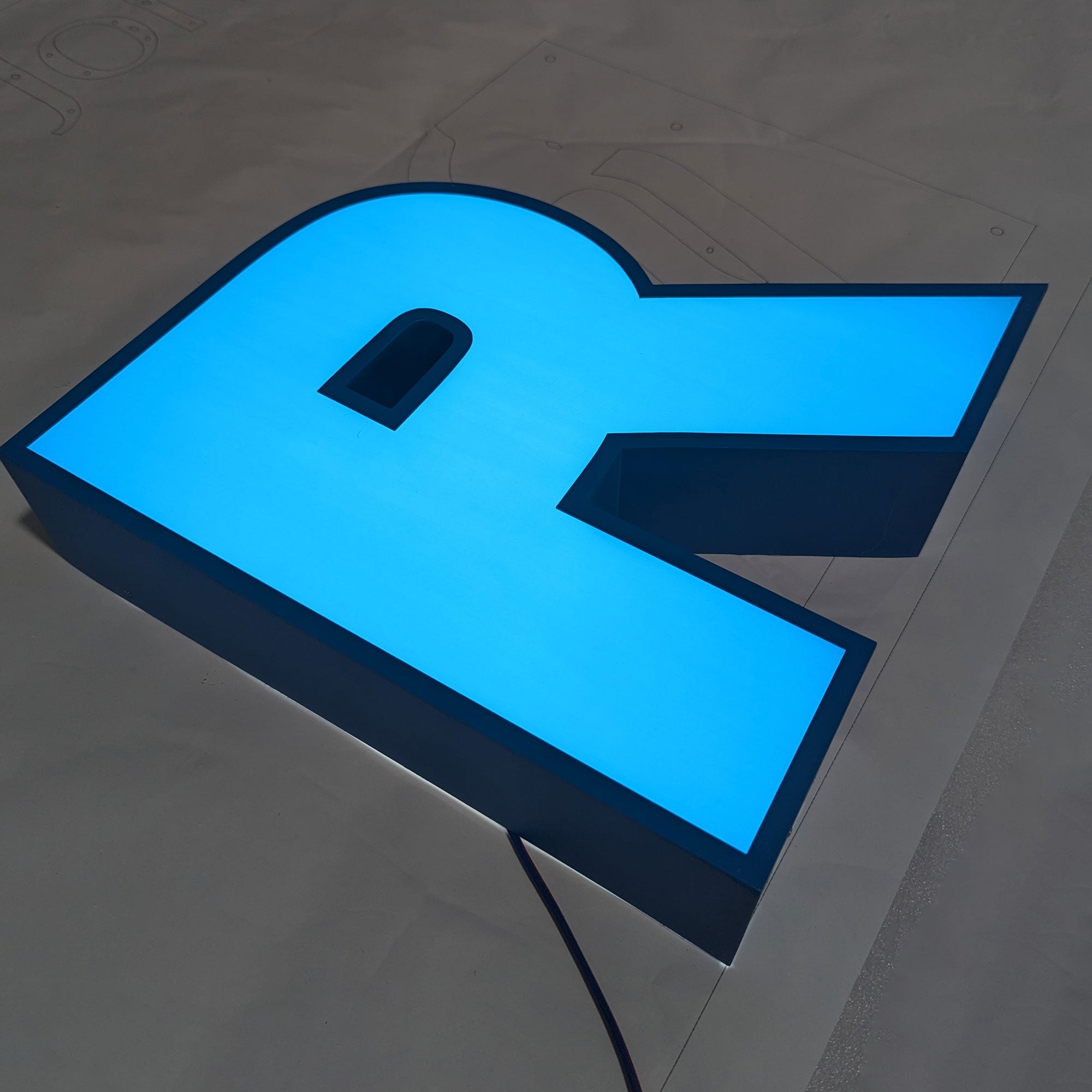 Custom Channel Letter Sign, Storefront Sign, LED Channel Letter Signage, 3D Letter Sign, Custom Led Logo Sign, Lobby Sign, Company Name Sign
