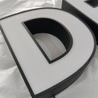 Custom Frontlit Sign, 3D Wall sign, Led Illuminated Sign, Store Front Sign, Outdoor Logo Sign, Custom Led Letters Sign