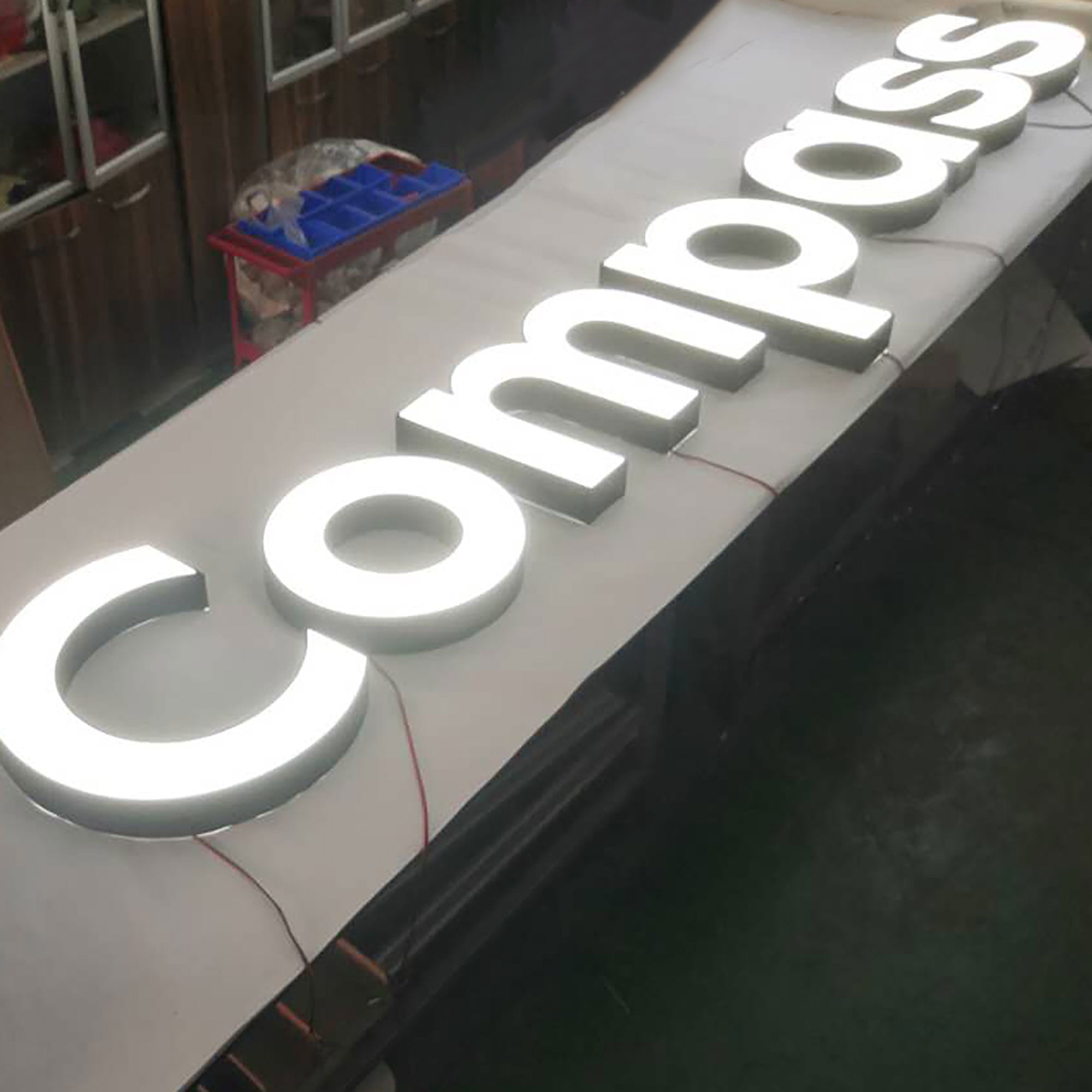 RGB LED SUS Channel Letter Lights  With Trimcap