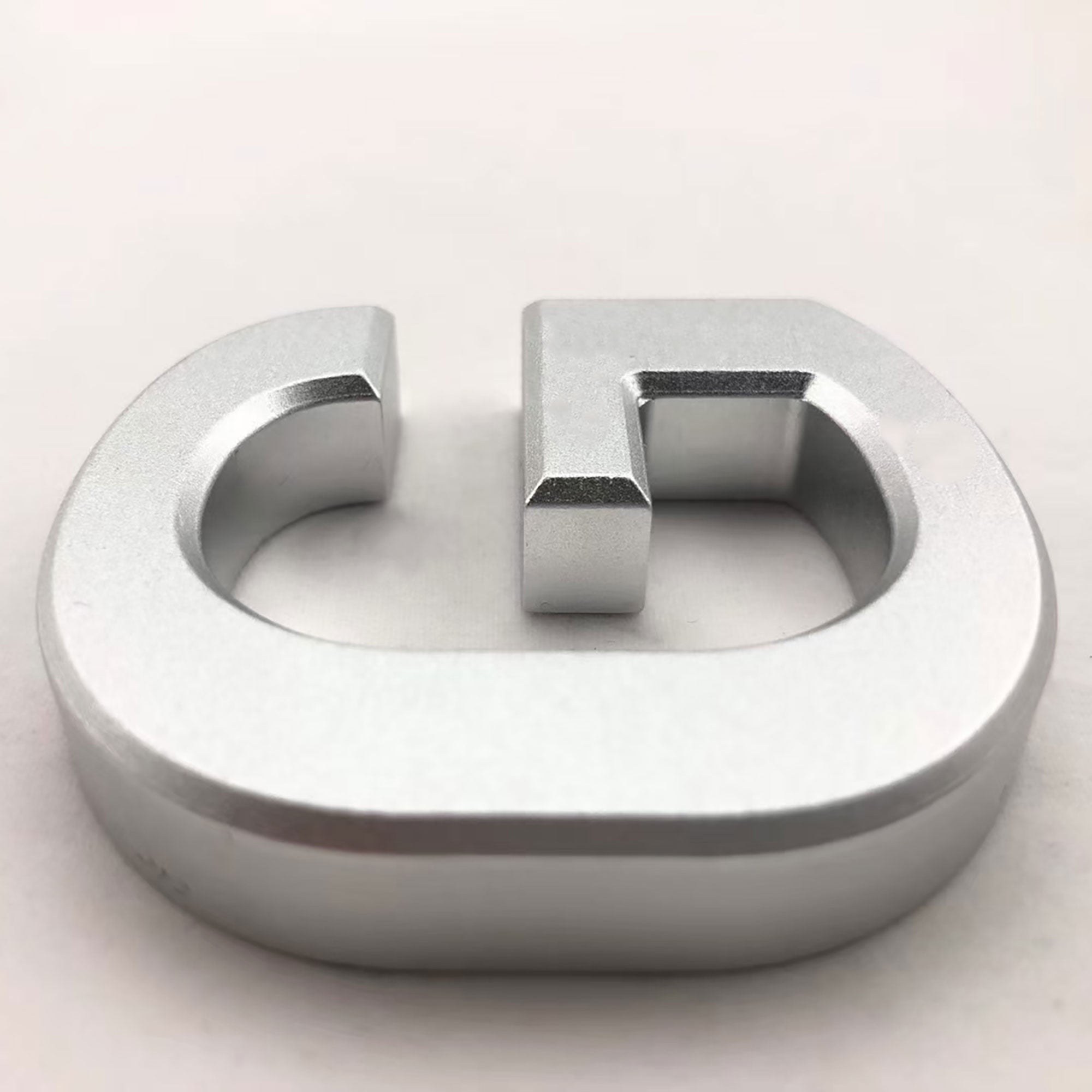 Custom Non-Lit Aluminum 3D Engraved Letters Trimless Sign for Shop Storefront Restaurant Office Home Wall Branding Decor