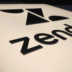 Led Custom Light Box, Rectangle Acrylic Light Box, Advertising Illuminate Sign, Outdoor Waterproof Light Box Sign, Full Illuminated Acrylic Lightbox Sign