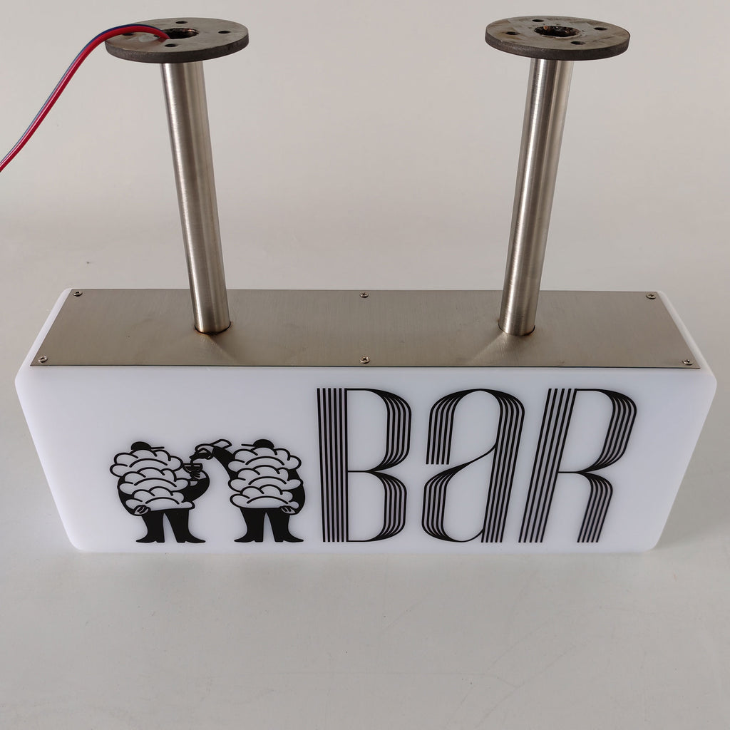 Led Light Box Signboard, Shop Front Signage, Rectangle Street Led Lighted Sign, Business Display Acrylic Light Box, Outdoor Wall Hanging Light Box