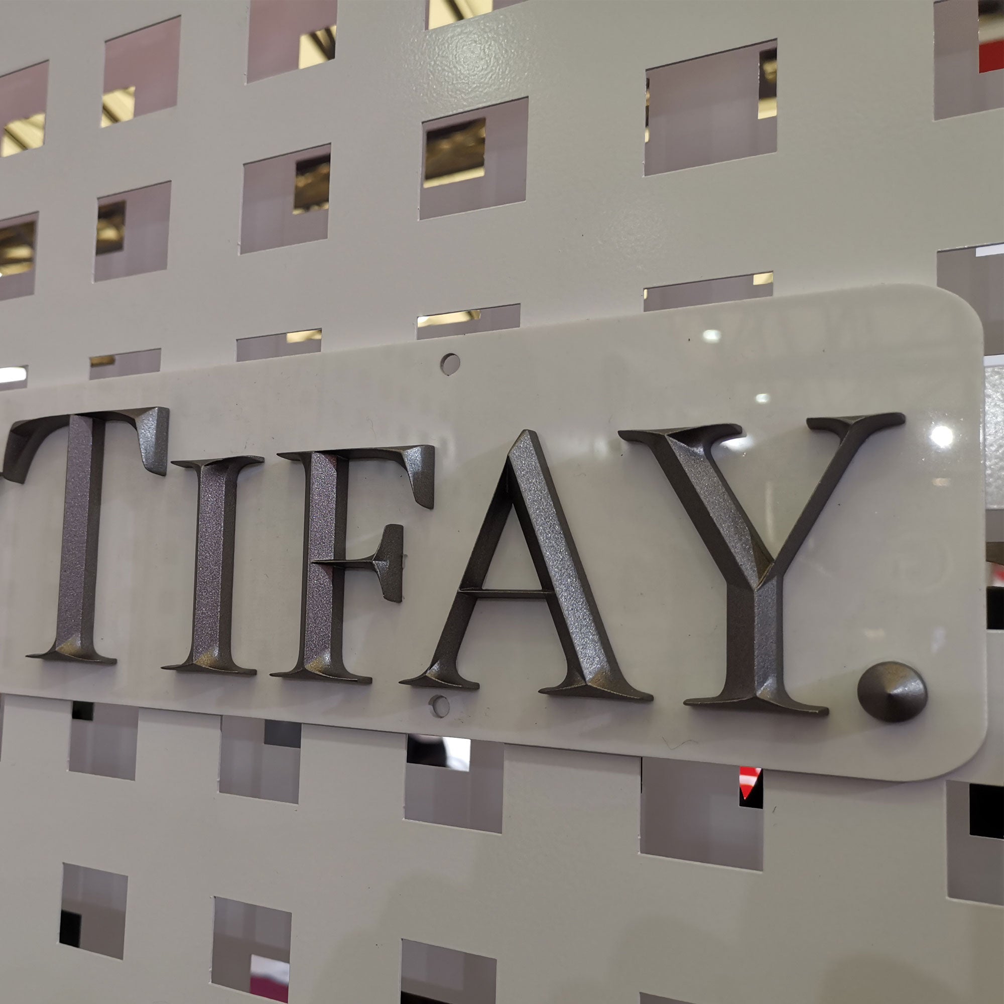 Custom Stainless Steel Etched Plates | Durable Engraved Metal Signs for Office, Hotel & Industrial Use