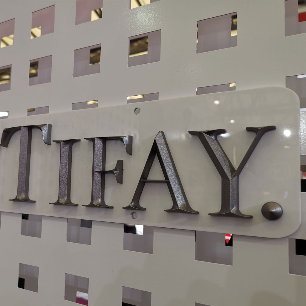 Custom Stainless Steel Etched Plates | Durable Engraved Metal Signs for Office, Hotel & Industrial Use
