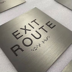 Personalized Stainless Steel Letters | 3D Wall Sign, Storefront Logo, Office Nameplate, Custom Cut Metal Sign
