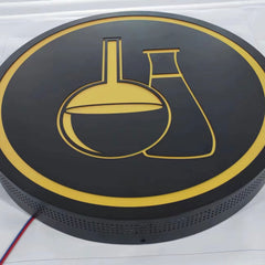 Custom Outdoor LED Lightbox Acrylic Illuminated Sign