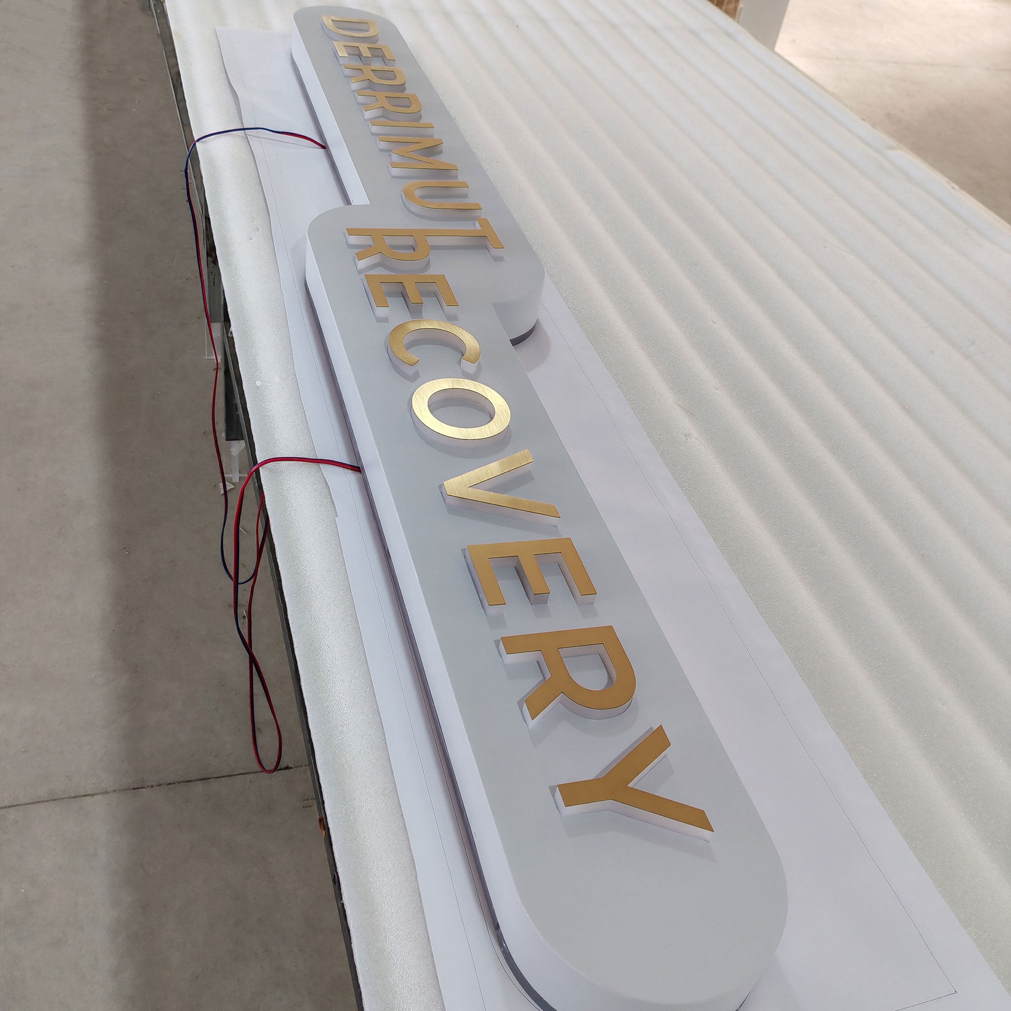 Reception Wall Lightbox,Brand Logo Display, Office Name Signs, Advertising Custom Light Box, Studio LED Sign, Company Lobby Lighted Signages
