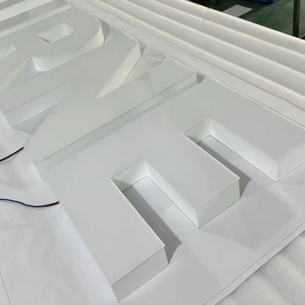 3D Frontlit Channel Letters, Custom Business Sign, Indoor Lobby sign, 3D Logo Sign, Personalized LED Signage, Custom Outdoor Signs