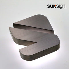 Custom Stand-off Wall Backlit Letters | Halo Lit or Reverse Lit, Acrylic Back Optional, Personalized Fonts & Sizes
