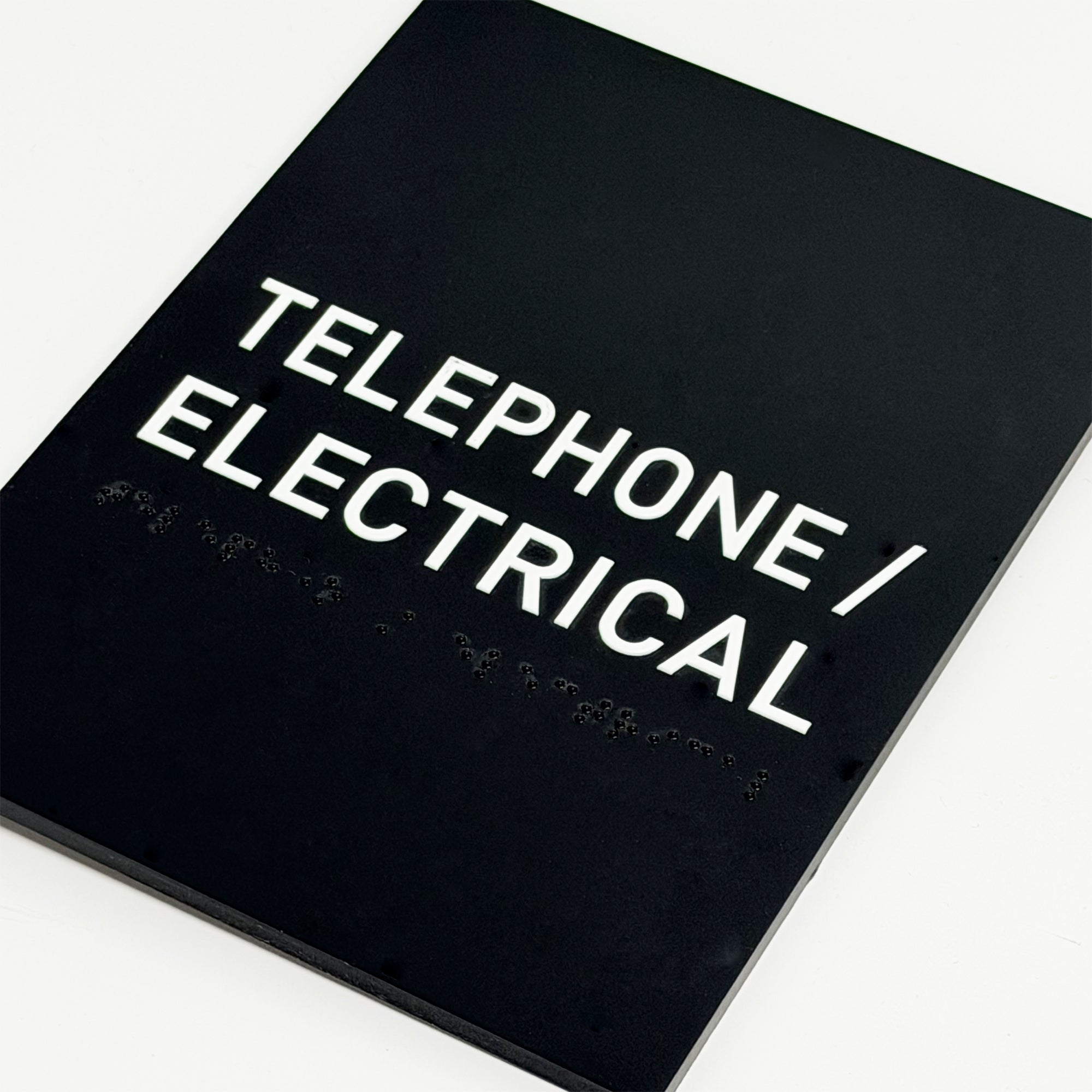 Custom ADA Braille Signs | Tactile ADA Compliant Signage for Office, Hotel & Public Buildings Main image