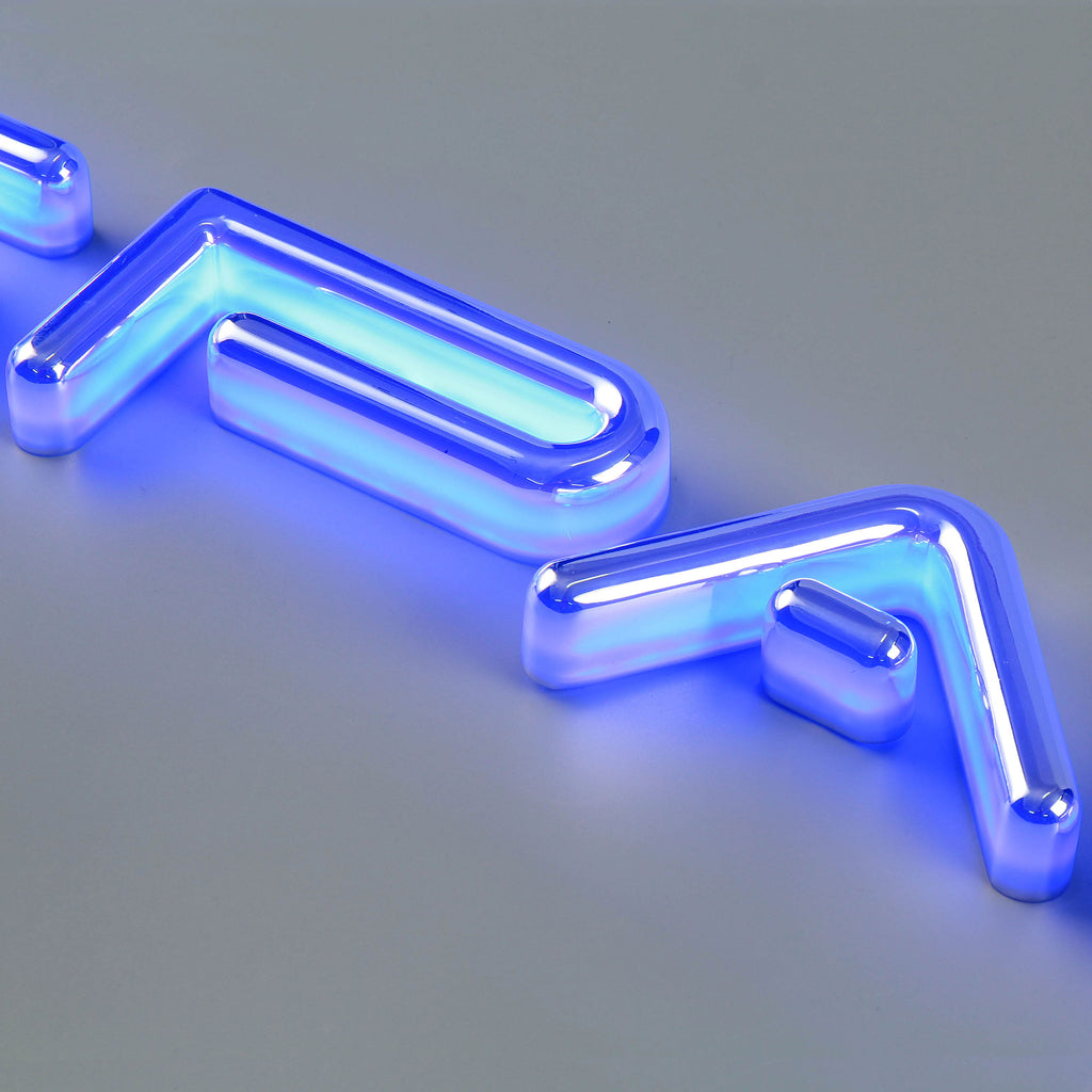Custom Full-Lit Plated Acrylic Letters – 3D Illuminated Sign Letters with Mirror Chrome Finish for Luxury Branding