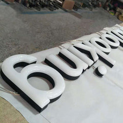 Custom LED Faux Neon Letters – Acrylic Neon Signs for Company Logo, Business Lobby, Office, Shopfront, Event Branding