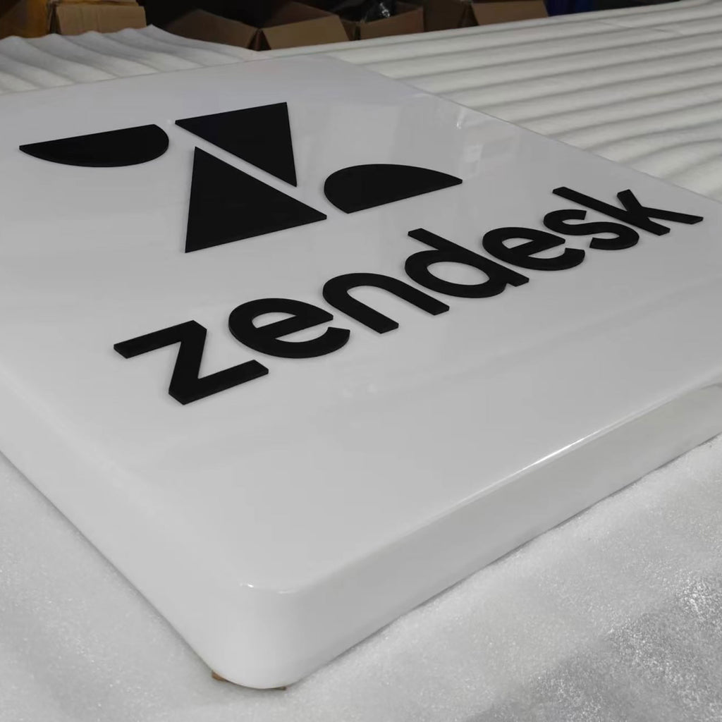 Led Custom Light Box, Rectangle Acrylic Light Box, Advertising Illuminate Sign, Outdoor Waterproof Light Box Sign, Full Illuminated Acrylic Lightbox Sign