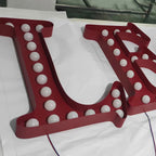 Custom 3ft 4ft 5ft 6ft Marquee Letters with LED Bulbs – Wedding Party Event Decorative Illuminated Letters