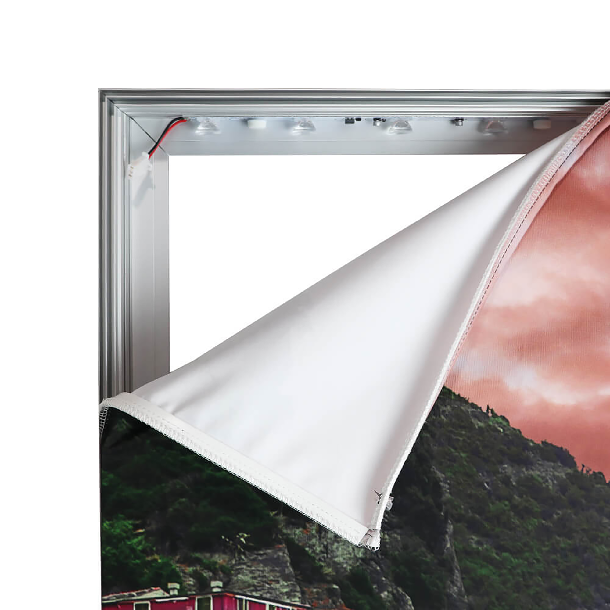 Custom Profile LED Lightboxes – Slim, Modern, Energy-Efficient, Indoor/Outdoor Display for Stores, Restaurants, Cafes, Offices, Exhibitions, Branding