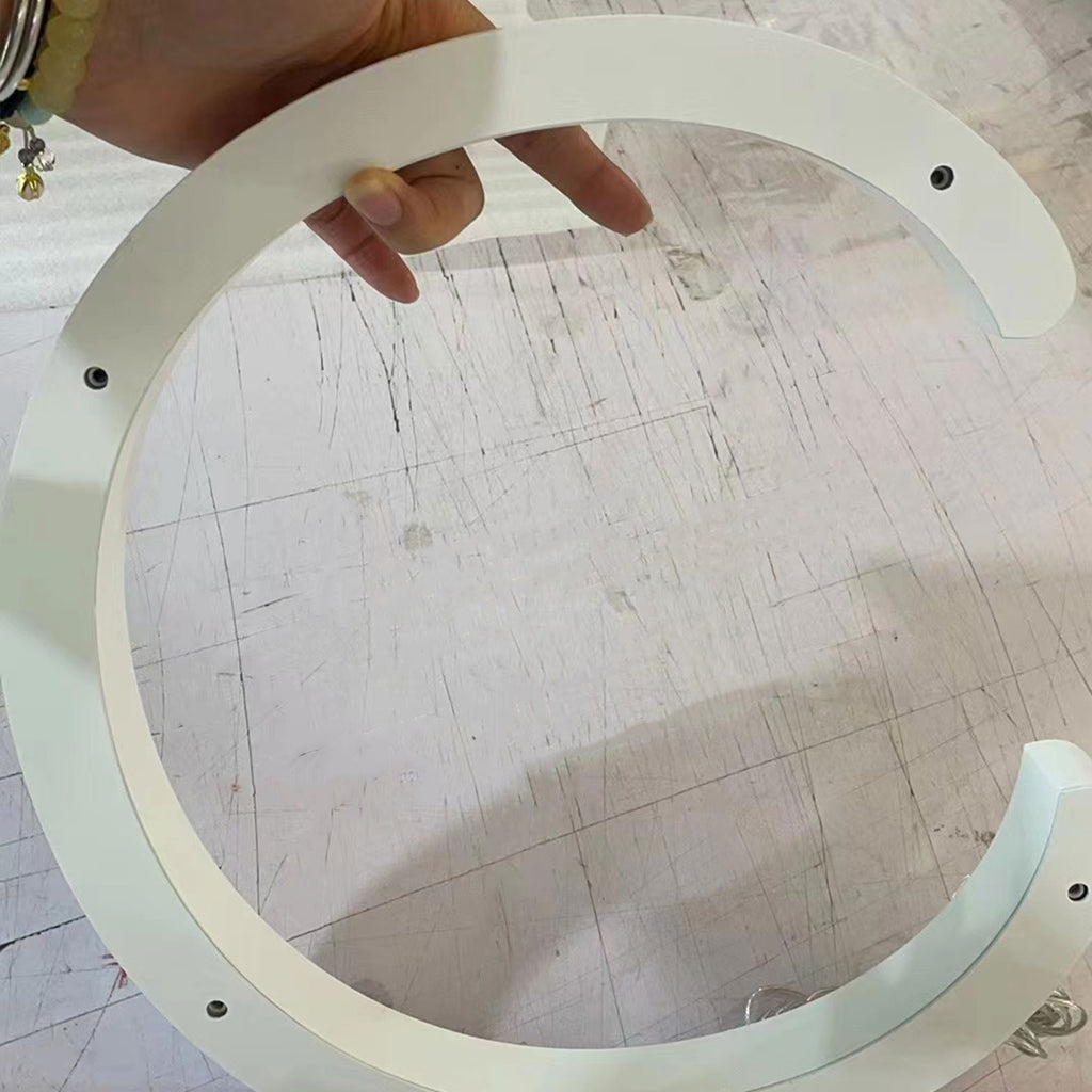 3D Acrylic Front Lit LED Channel Letters – Rimless Custom Face Illuminated Business Sign, Waterproof Outdoor Storefront Signage