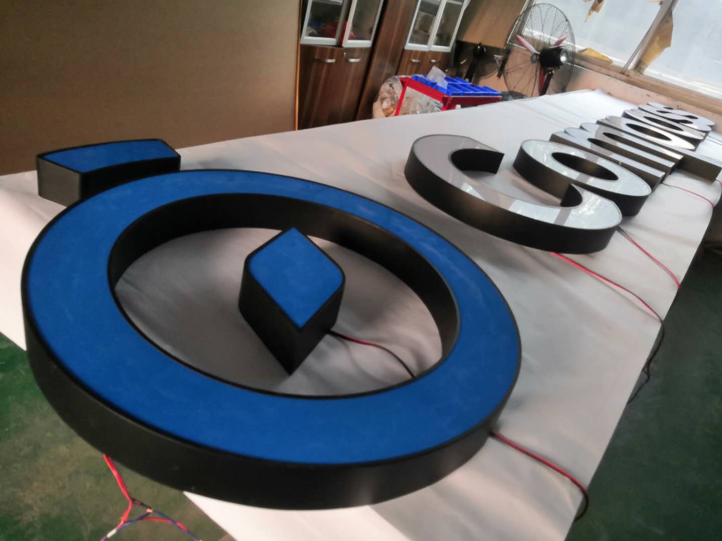 RGB LED SUS Channel Letter Lights  With Trimcap
