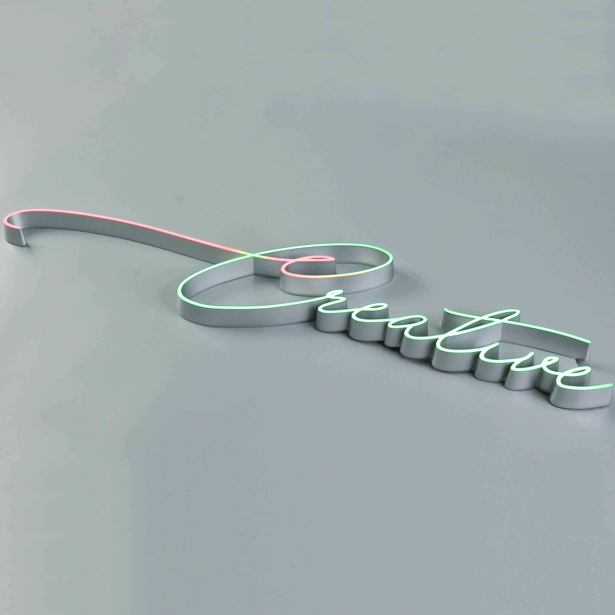 Ultra-Thin Mini Acrylic Letters | Front-Lit Slim LED Acrylic Signs | Custom Thin Line Logo Signage for Indoor Branding